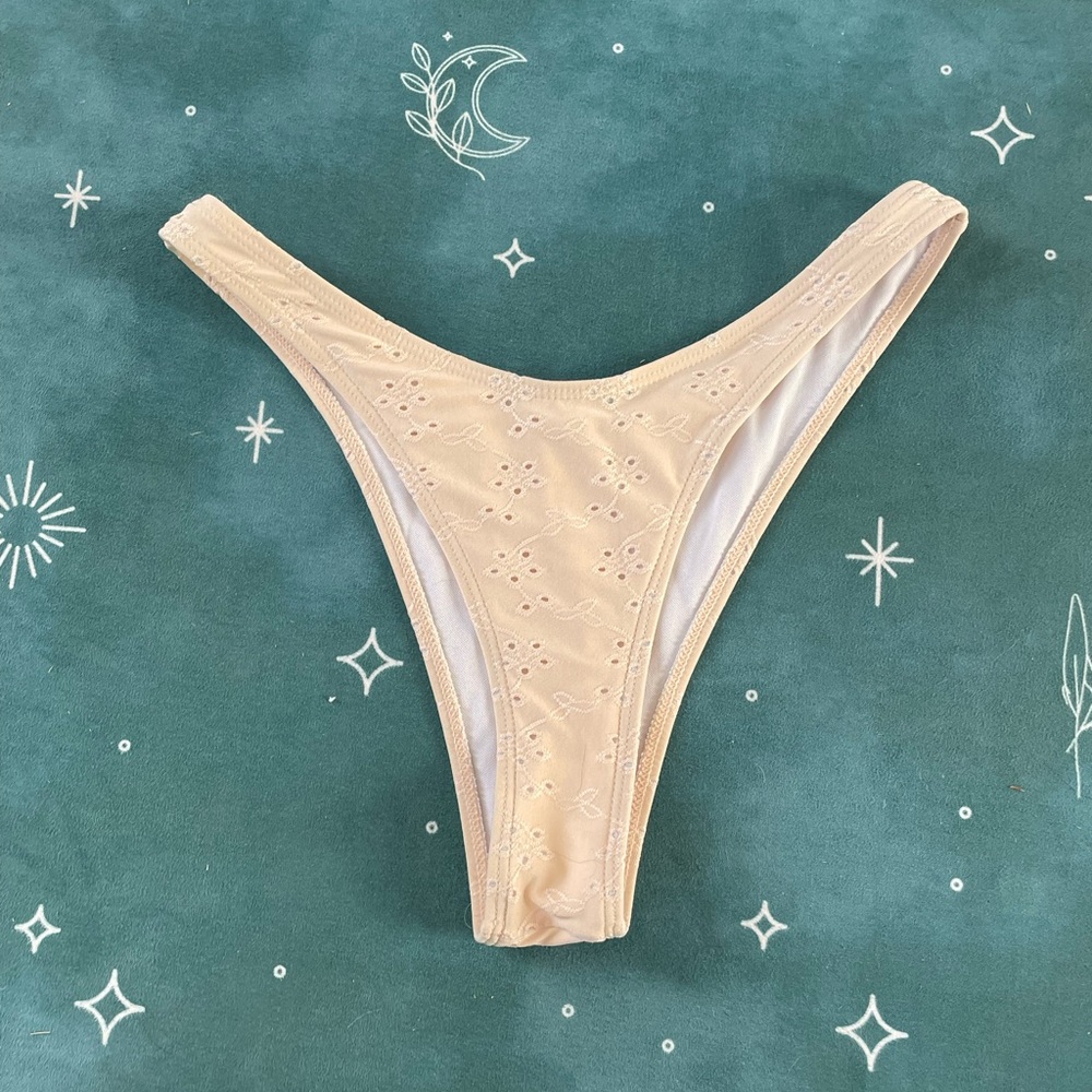 Chic Beige Bikini Bottom